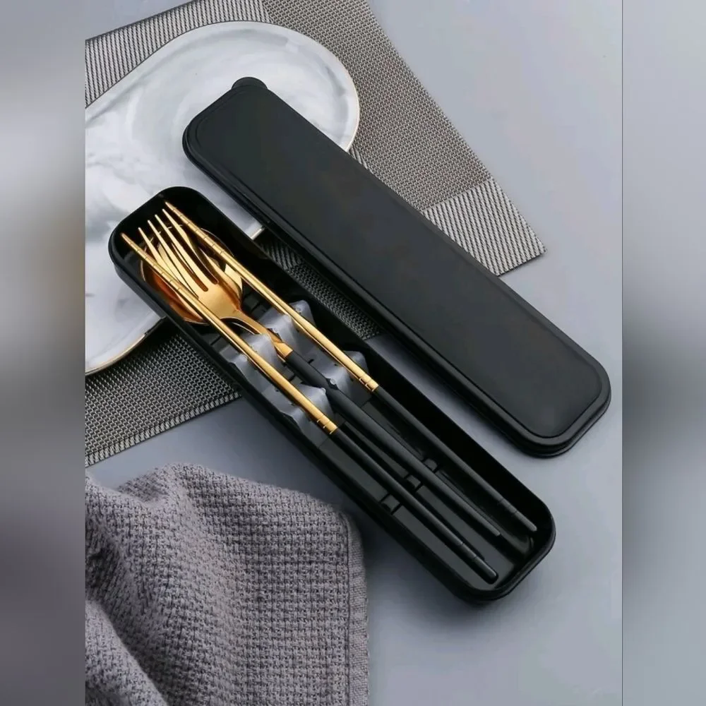 5 pc. Luxe Look Silverware Set To Go
